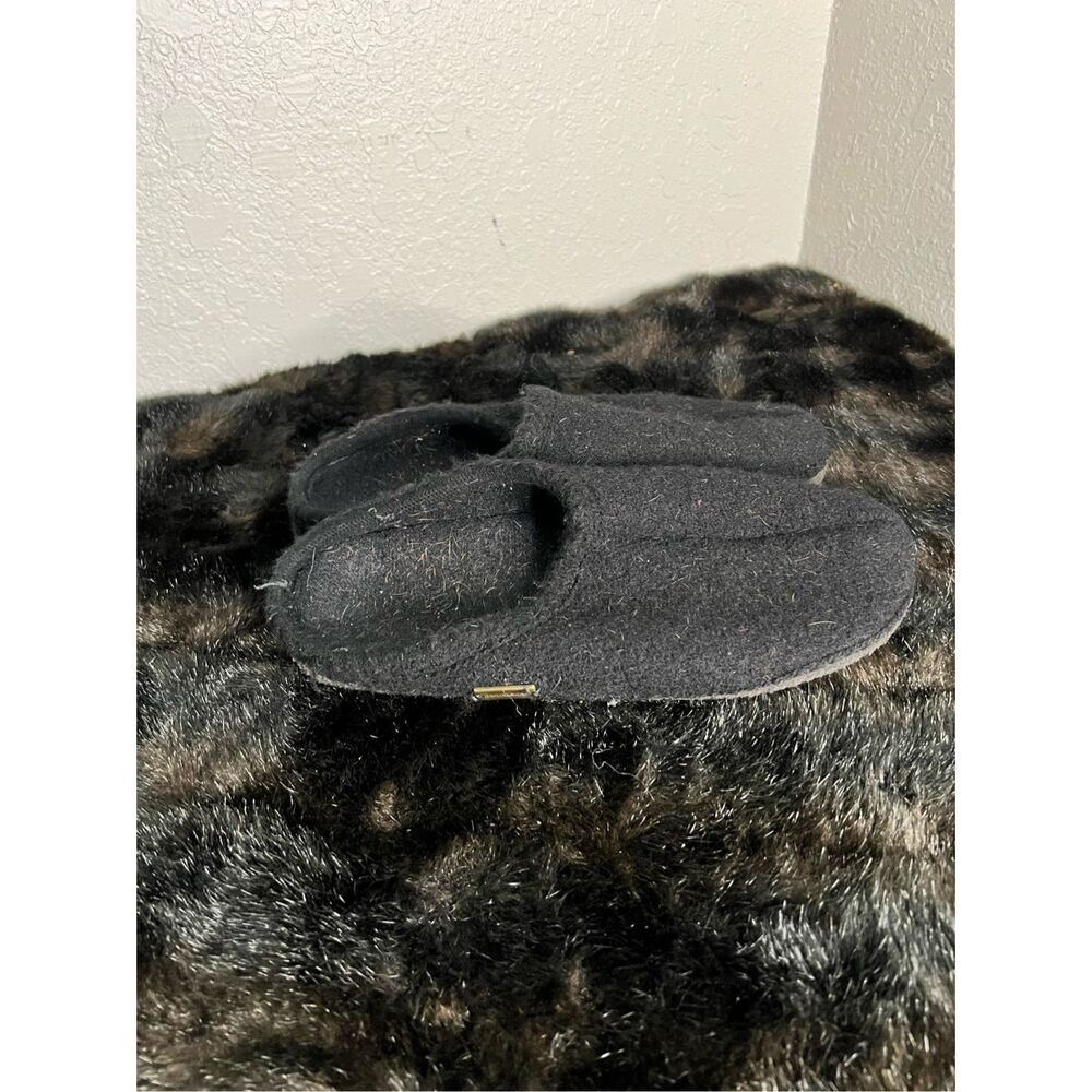 HAFLINGER AS Women's Slipper Black Size 11